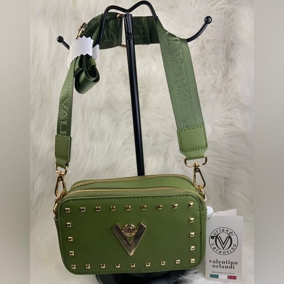 Valentino Orlandi Crossbody Studded Camera Bag (NWT) - Picture 3 of 10